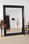 Carrington Black Extra Large Leaner Mirror 213 x 152 CM