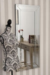 Carrington All Glass Modern Bevelled Dress Mirror 120 x 50 CM