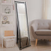 New Triple Bevel Large Venetian Cheval Free Standing Black And Mirror 5Ft X 1Ft3 (150 X 40cm)